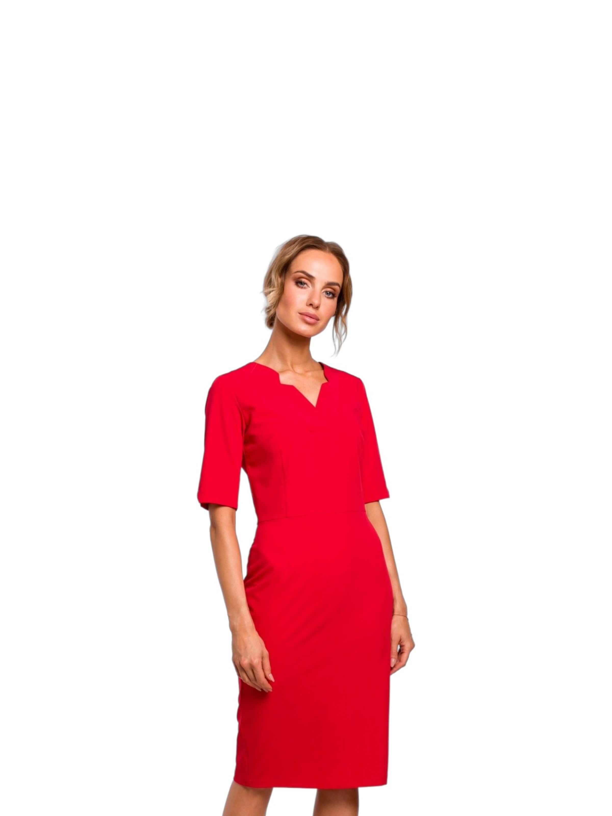 amorubi.com Dress in Red: front