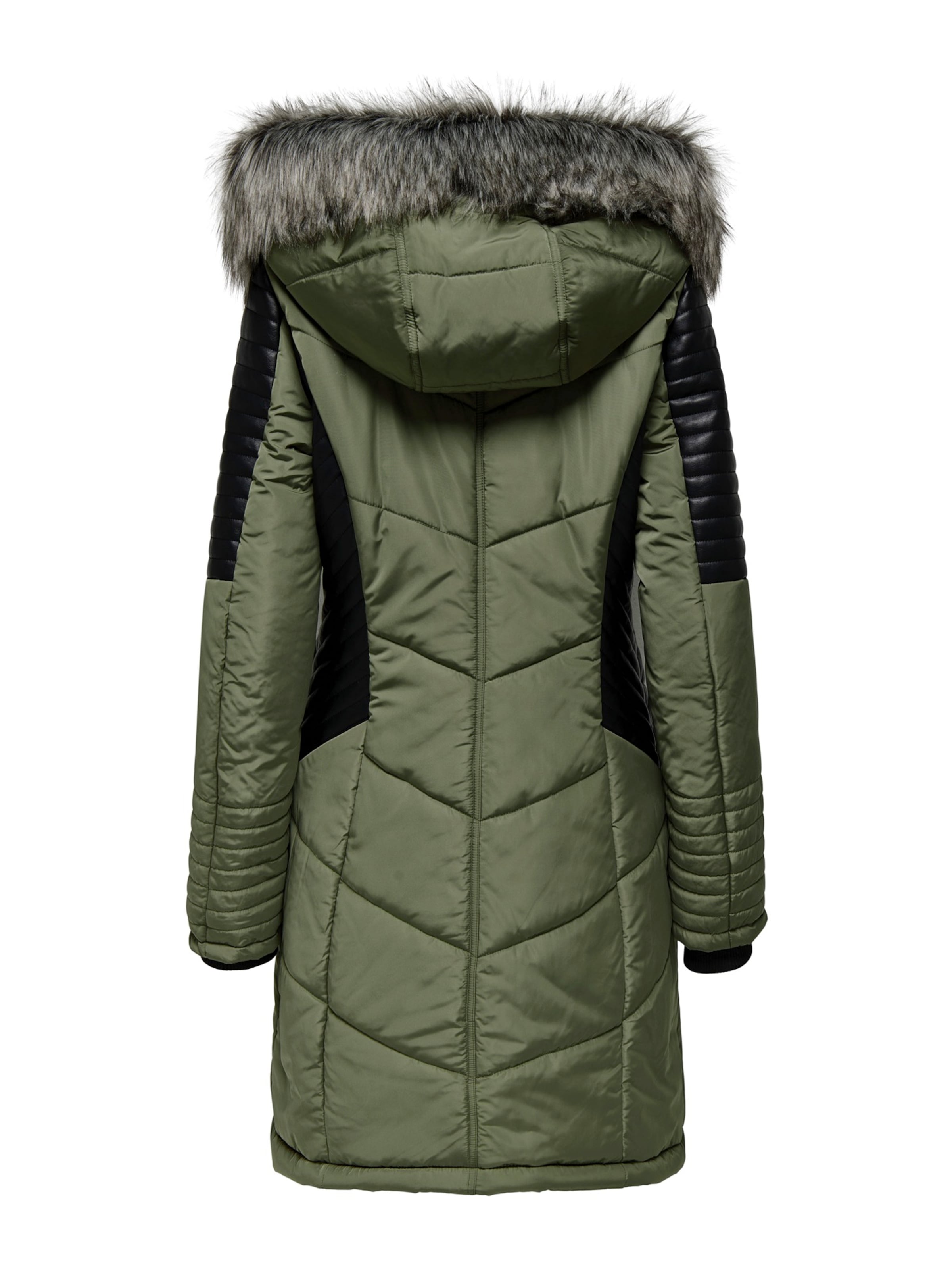 ONLY Winter coat 'ONLNEW LINETTE' in Green