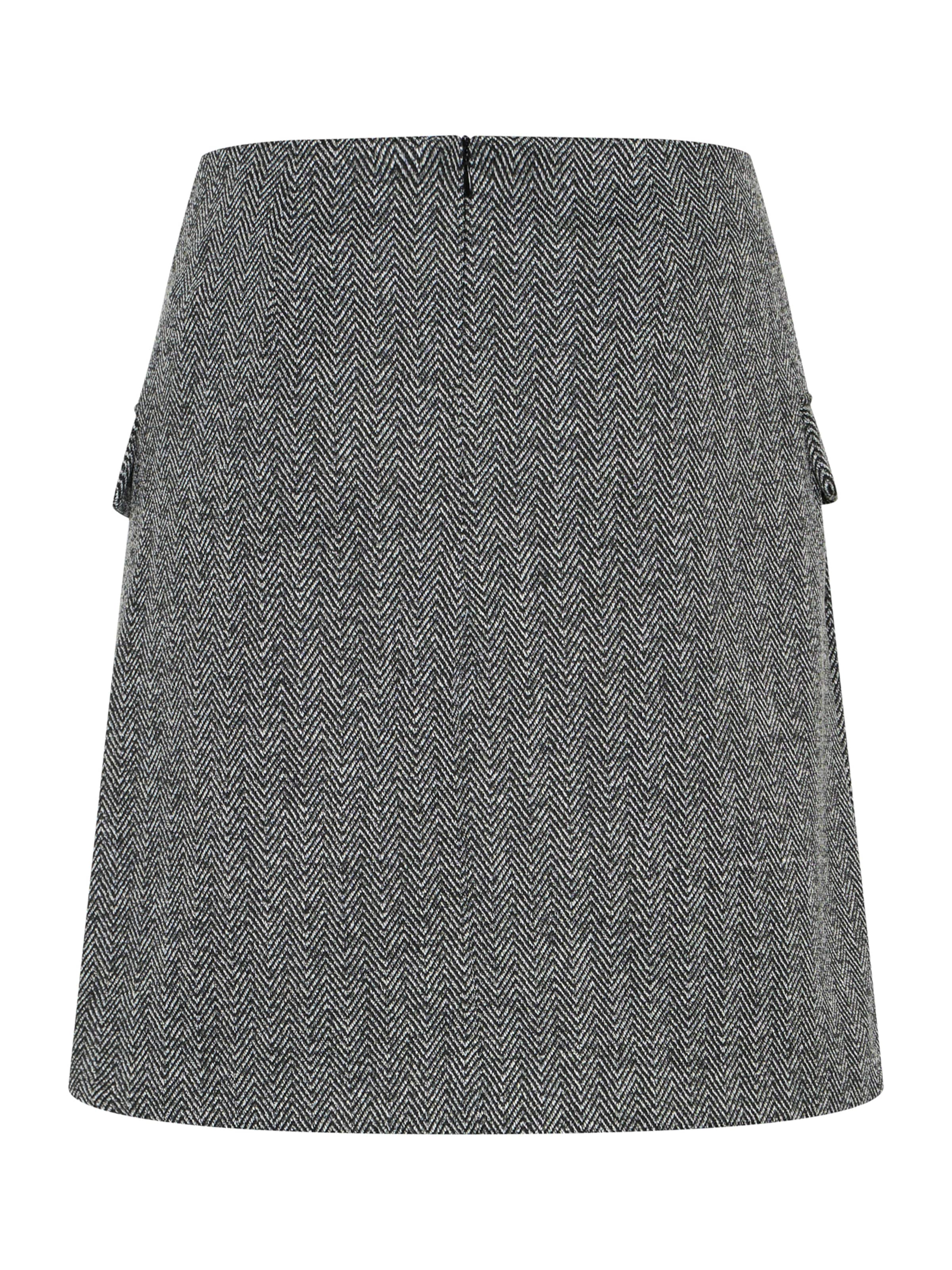 ICHI - Saia 'IHKate' em preto