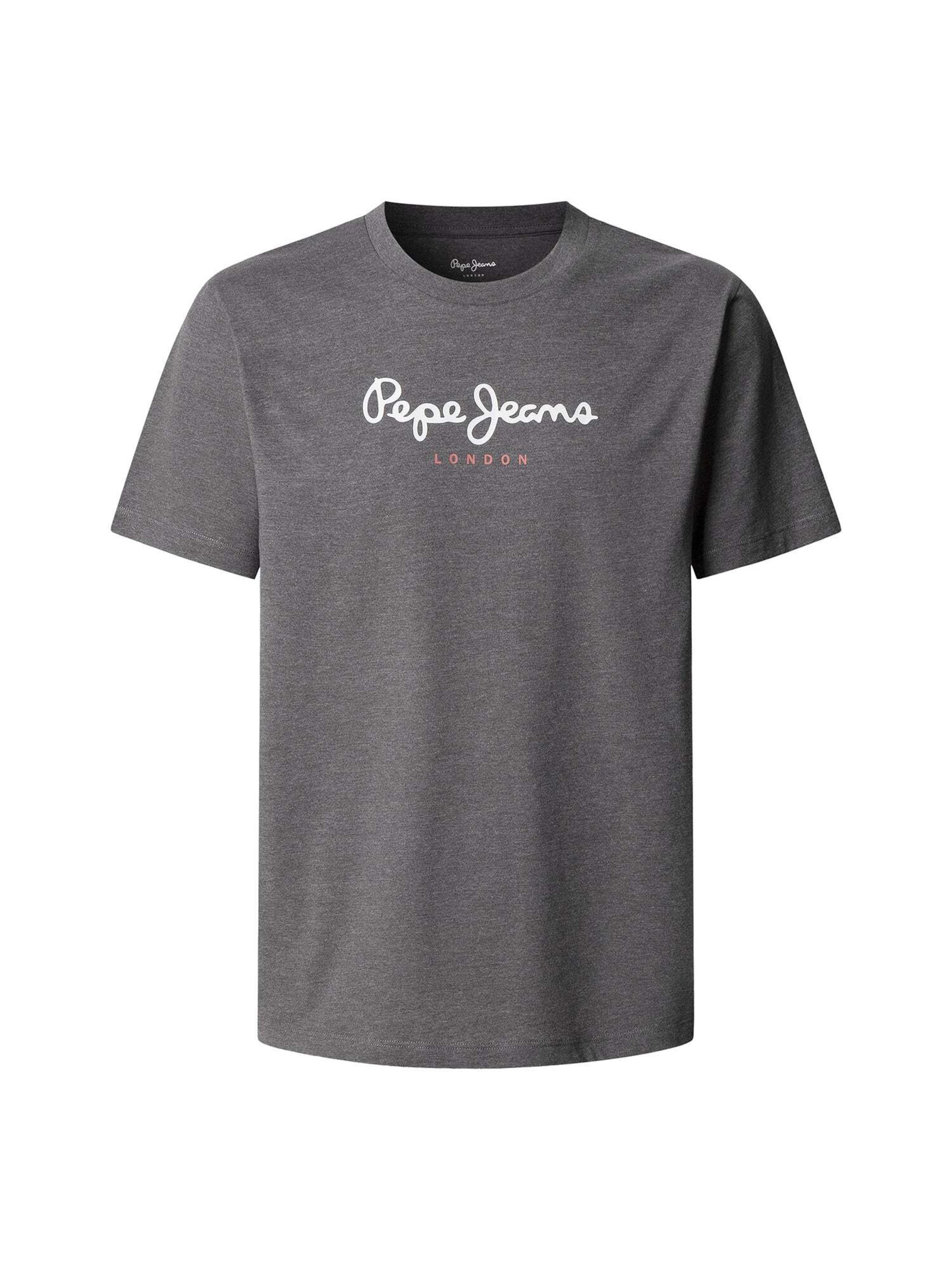 Maglietta ' EGGO  ' di Pepe Jeans in grigio: frontale