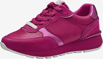 Sneaker bassa di TAMARIS in rosa: frontale