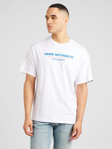 Tricou de la VANS pe alb: față