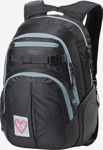 Zaino di NITRO in nero: frontale