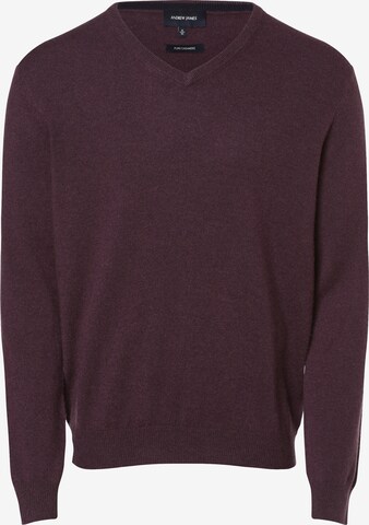 Pull-over Andrew James en violet : devant