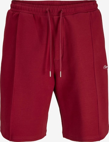Pantalon JACK & JONES en rouge : devant