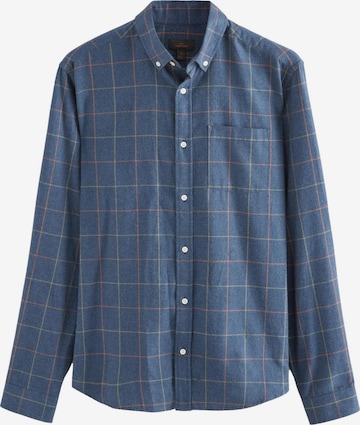 NextRegular Fit Košulja - plava boja: prednji dio