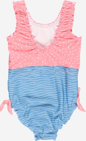 PLAYSHOES Swimsuit 'Krebs' in Smoke blue / Royal blue / Gold / Light pink / White, Item view