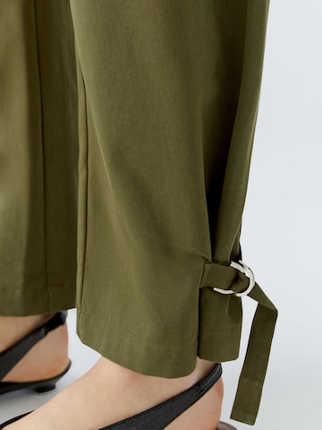 OUI Loosefit Hose in Grün