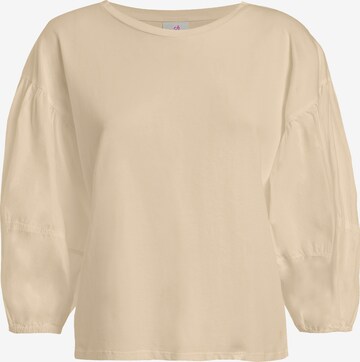 DEHA Shirt in Beige: voorkant