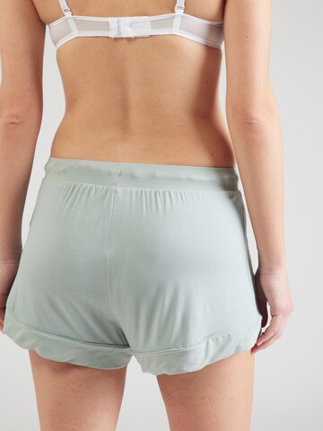 Pantaloncini da pigiama 'Essential' di Hunkemöller in verde