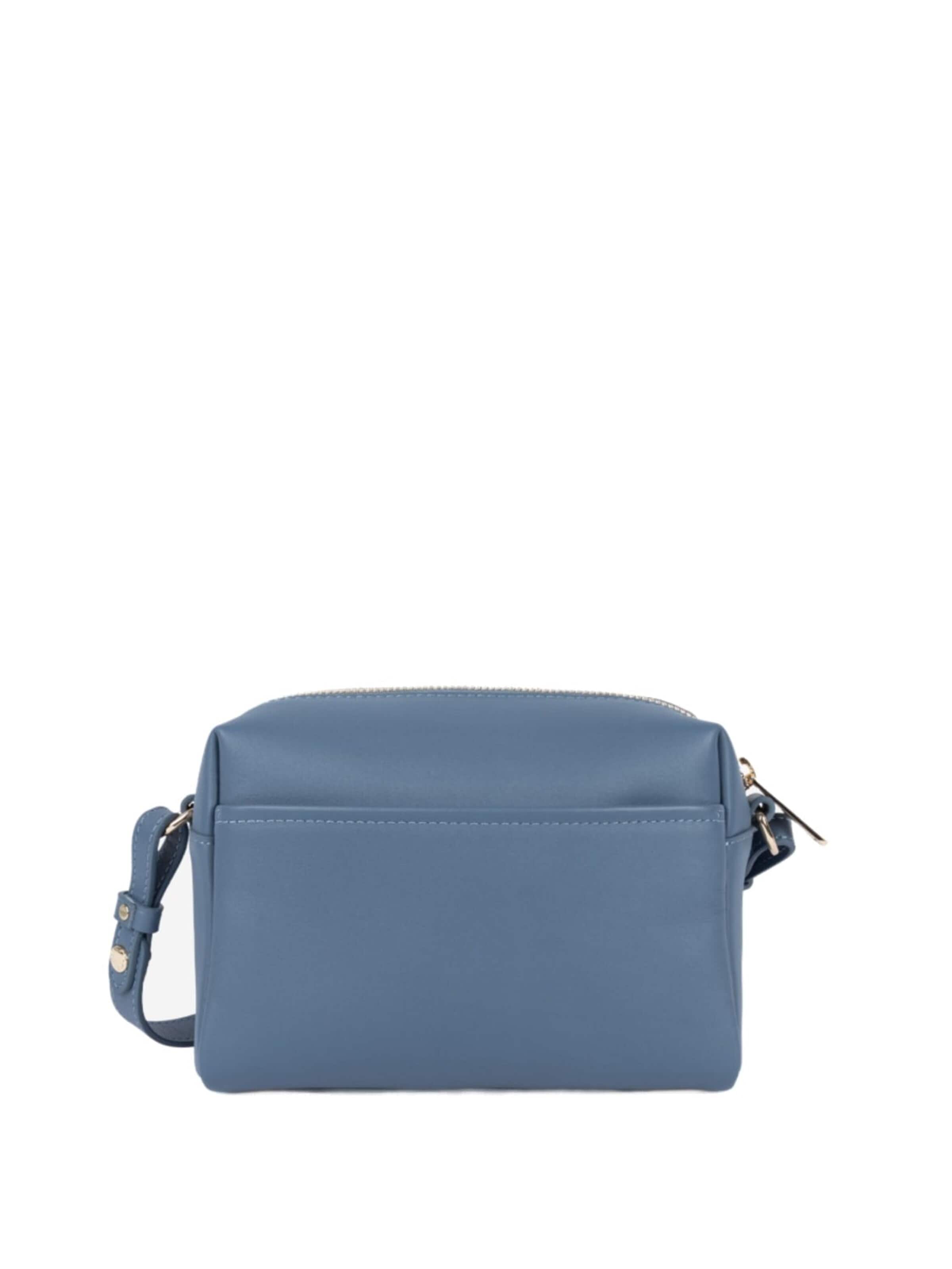 Sacs à main 'Lancaster Sac trotteur Zippé Donna Cube Bleu Jeans' LANCASTER Paris en bleu