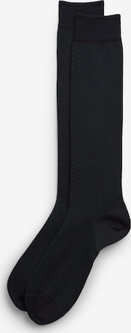 IUMAN Intimissimi Uomo Socks in Black: front