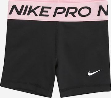 NIKE Sportschorts 'Pro' in Schwarz: Vorderseite