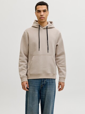 JACK & JONES Sweatshirt in Beige: Vorderseite