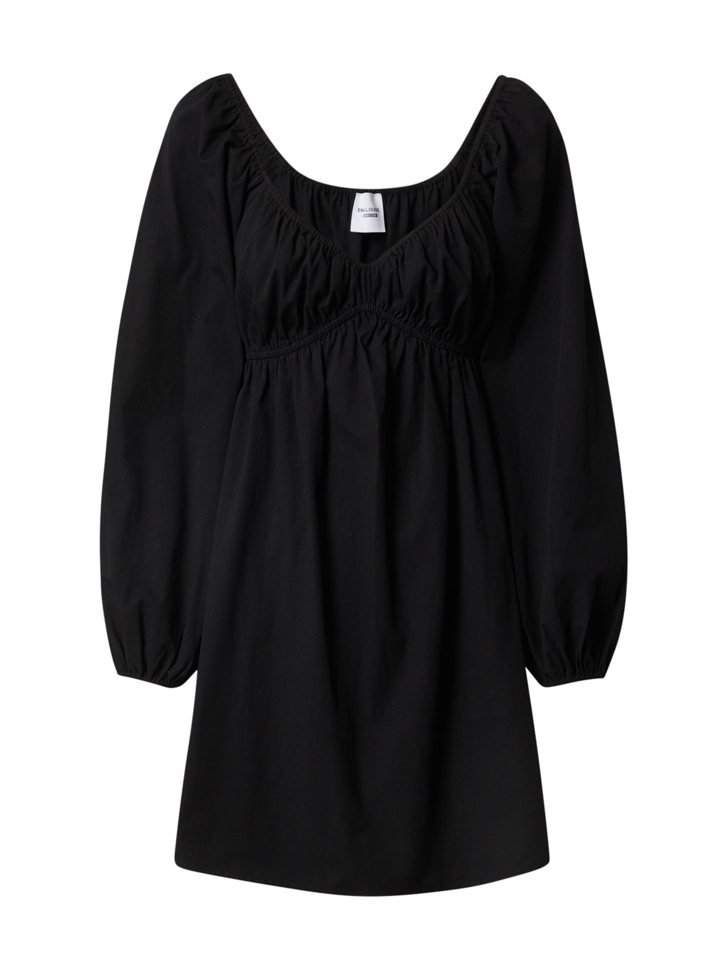 Ema Louise x ABOUT YOU Dress 'Ines' in Black: front