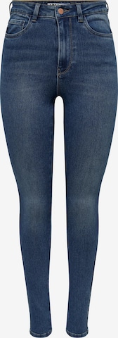 JDY Skinny Jeans 'Moon' in Blauw: voorkant