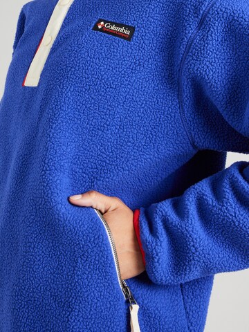COLUMBIA Sportpullover 'Helvetia II' in Blau