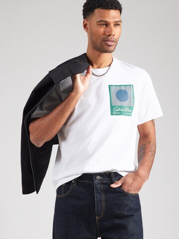 Calvin Klein Shirt in White: front