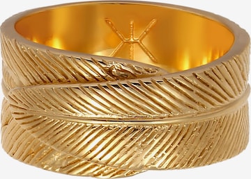 KUZZOI Ring Feder in Gold