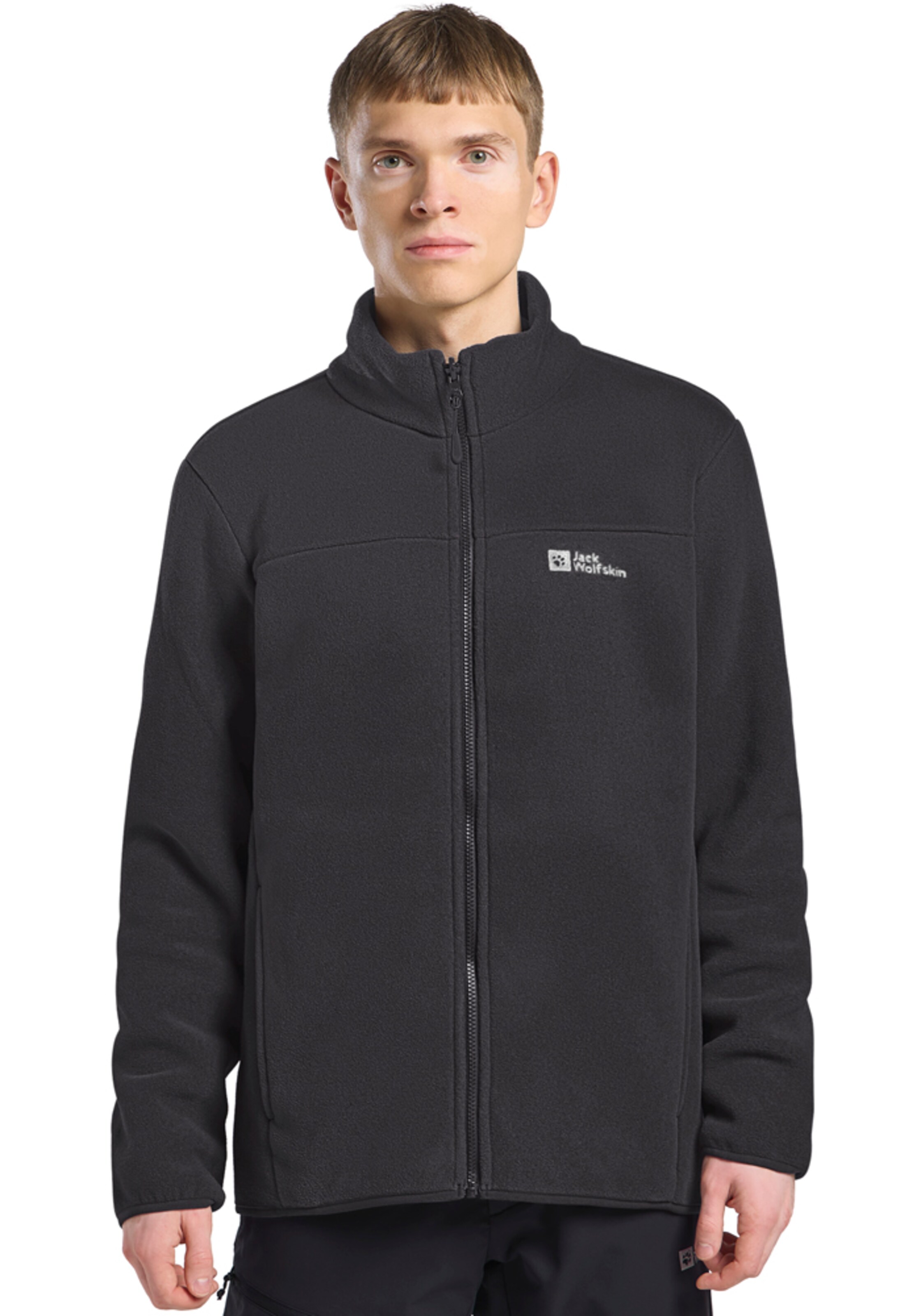JACK WOLFSKIN Outdoor jacket 'Taubenberg' in Black