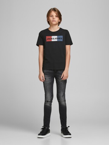 Jack & Jones Junior Tričko - Čierna