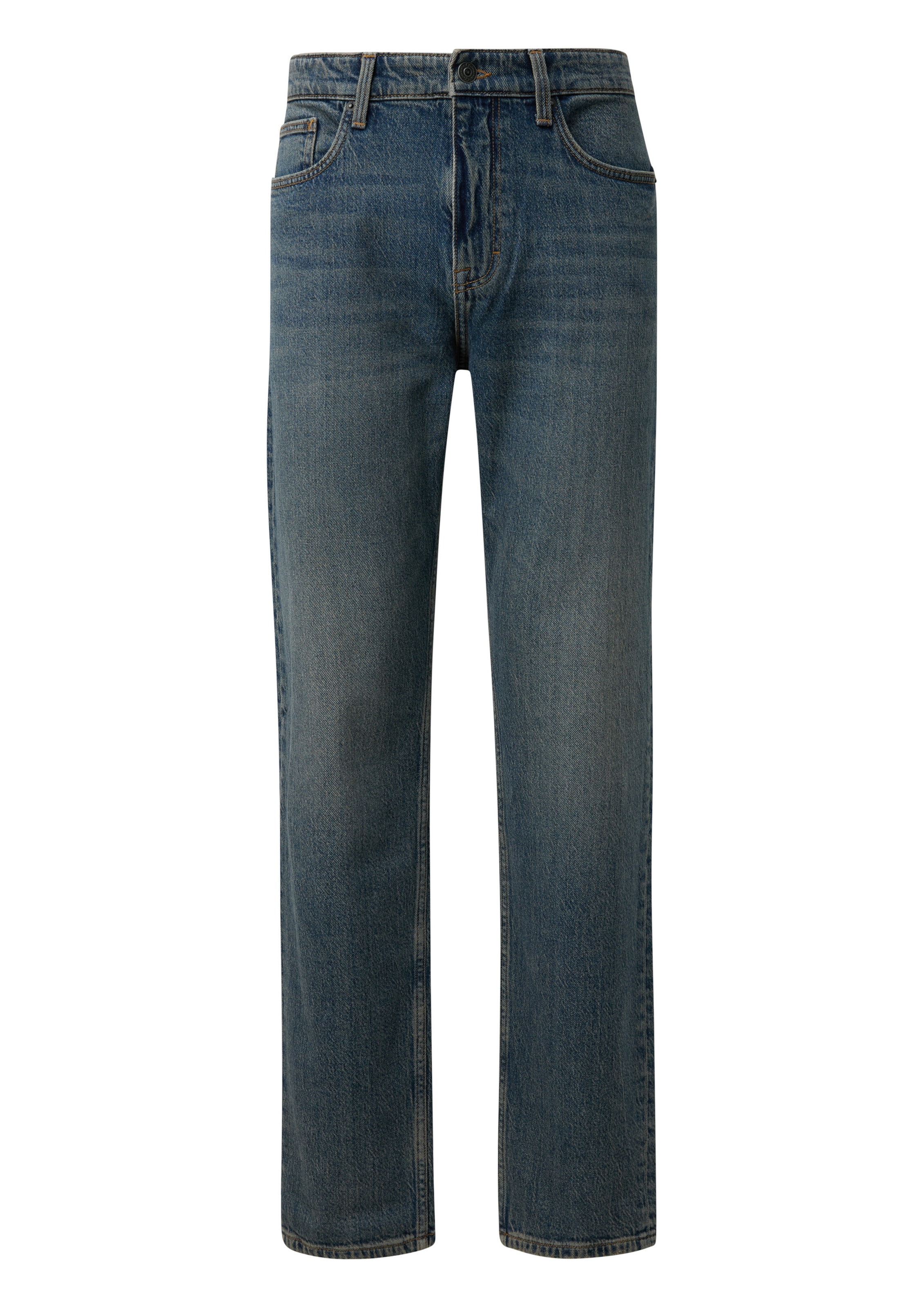 QS Regular Jeans 'Devon' in Blau: Vorderseite