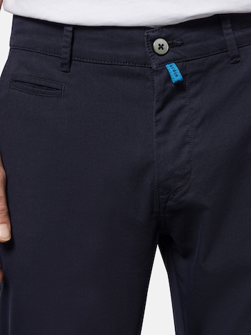 PIERRE CARDIN Tapered Chino Pants 'Lyon' in Blue