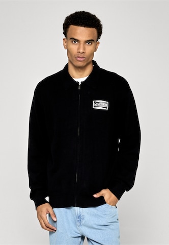 DICKIES Sweatjacke 'BOLIVAR' in Schwarz: Vorderseite