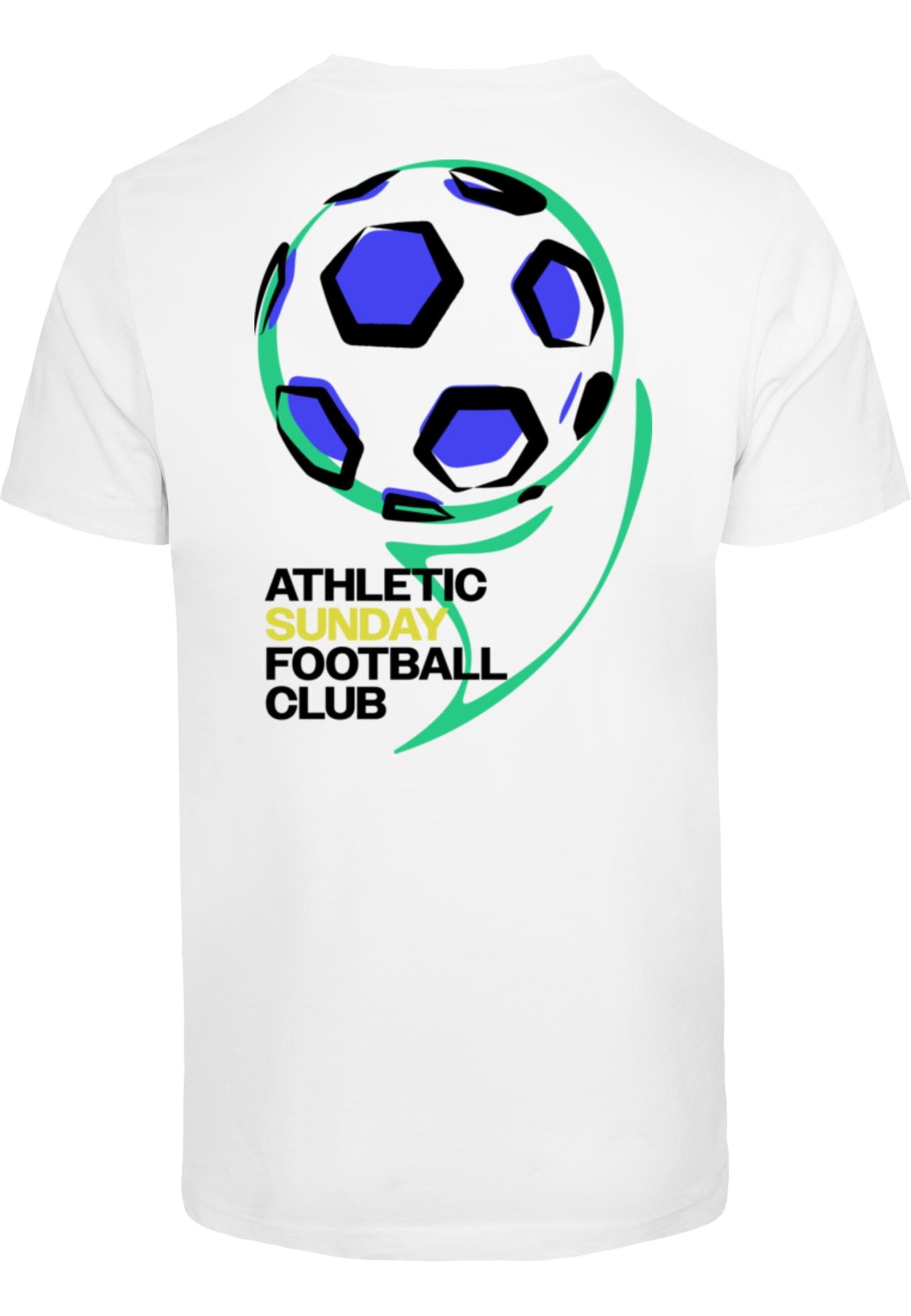 Maglietta 'Athletic Sunday' di Mister Tee in bianco