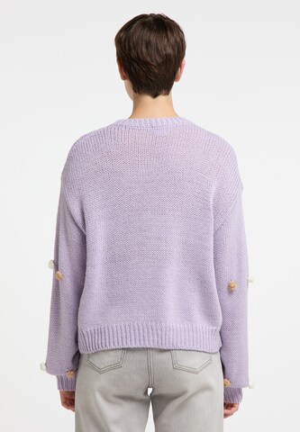 MYMO Sweater 'Nolie' in Purple