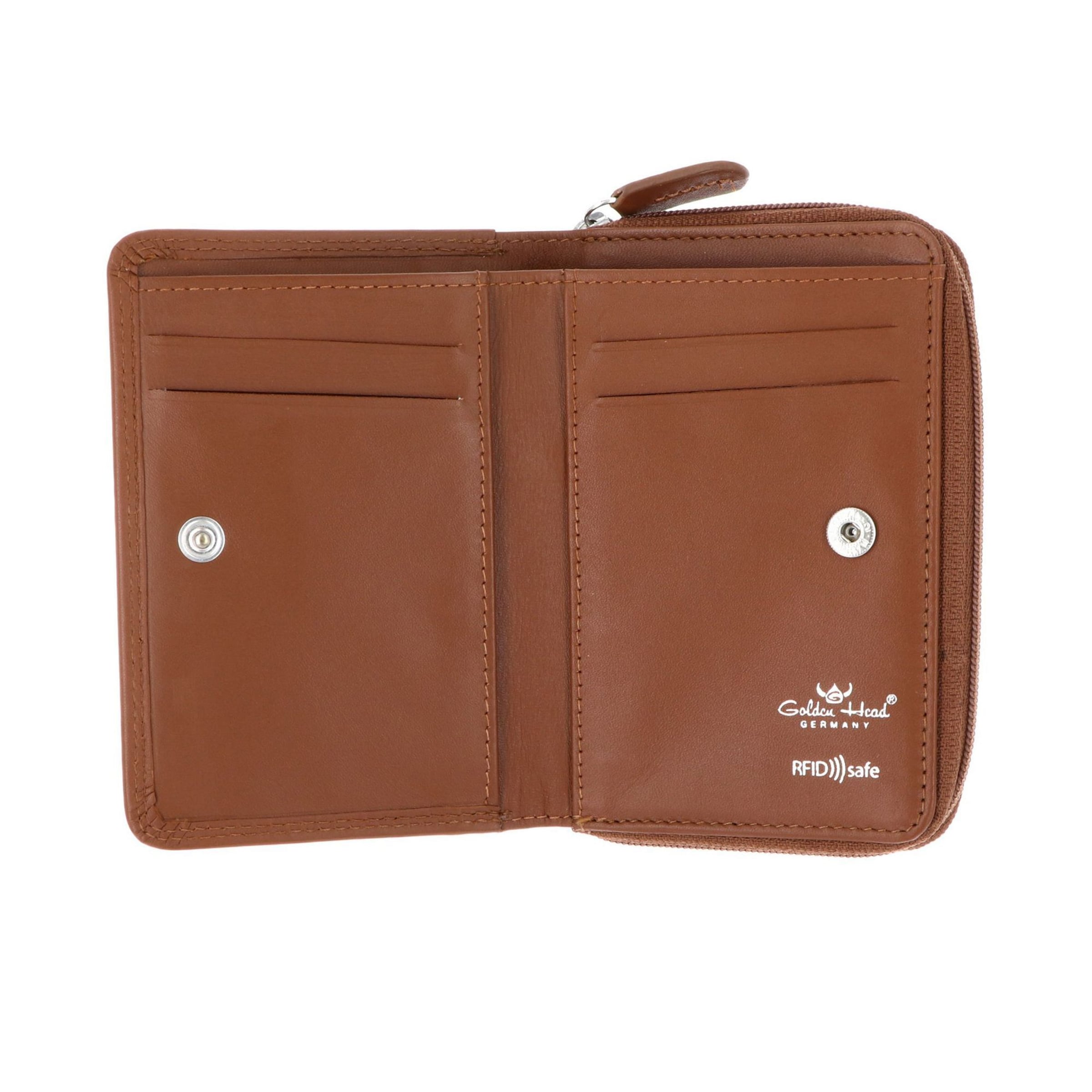 Porte-monnaies 'Polo' GOLDEN HEAD en marron