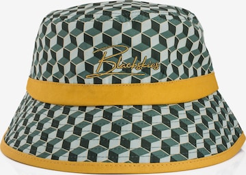Blackskies Hat 'Tropical Flamingo Vol. II' in Yellow: front