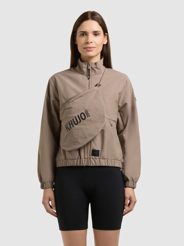 Giacca di mezza stagione 'Leitzi' di khujo in marrone: frontale