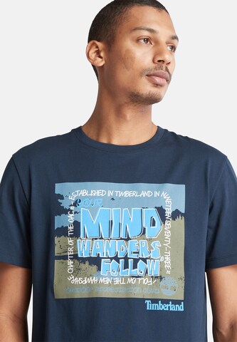 TIMBERLAND Koszulka w kolorze niebieski