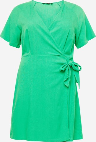 Vero Moda Curve Jurk 'Mymilo' in Groen: voorkant