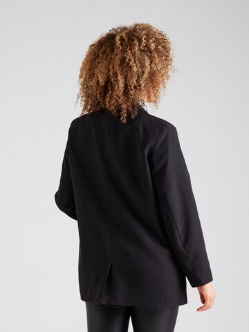 PIECES Curve Blazer 'PCBOZZY' in Schwarz