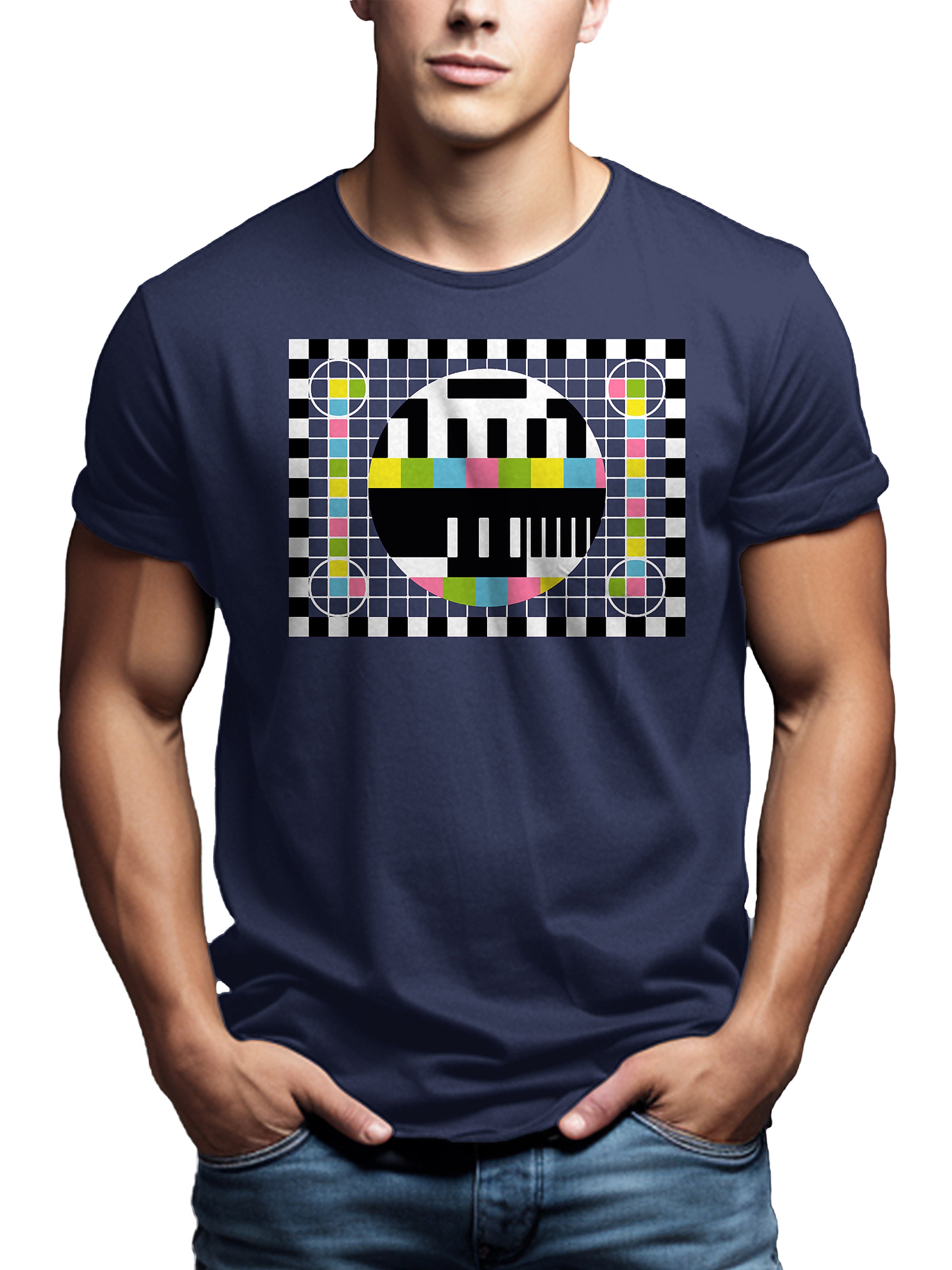 MAKAYA Shirt 'Testbild' in Blue