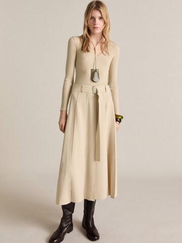 MANGO Dress 'Paris' in Beige: front