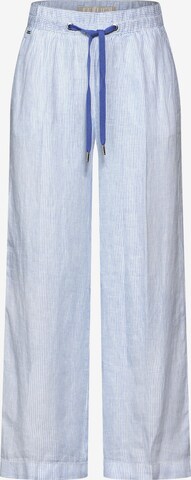 STREET ONE Loose fit Pants in Blue: front