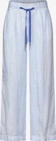 STREET ONE Loose fit Pants in Blue: front