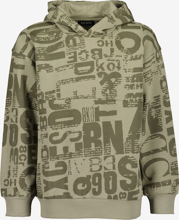 BLUE SEVEN Bluza w kolorze zielony: przód