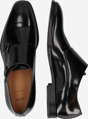 Chaussure basse 'Lisbon Monk' BOSS Black en noir