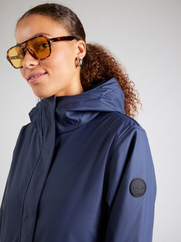 No. 1 Como Between-Seasons Coat in Blue