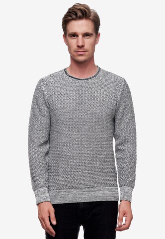 Rusty Neal Sweater 'Knitwear' in Grey: front