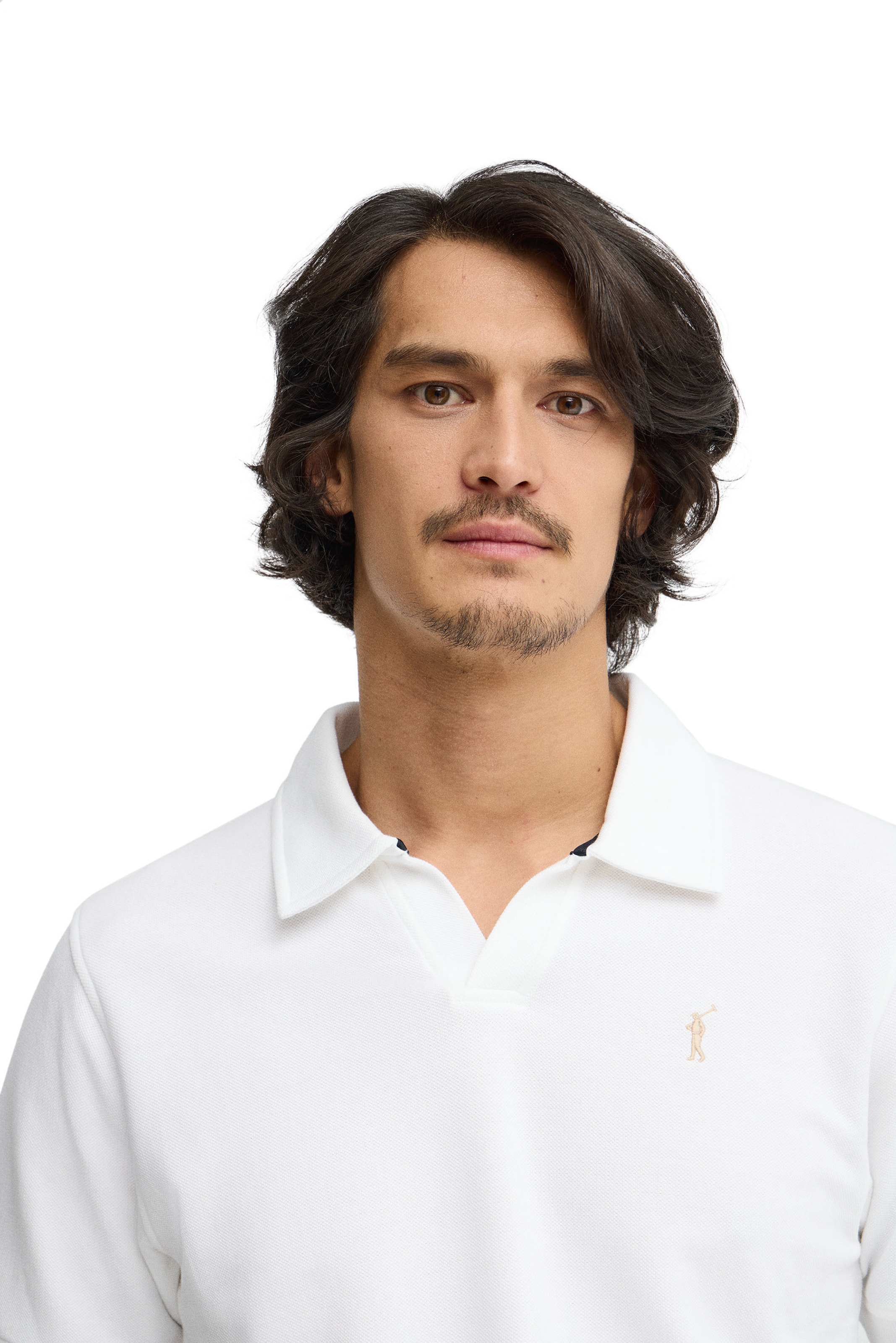 Polo Club Shirt in White