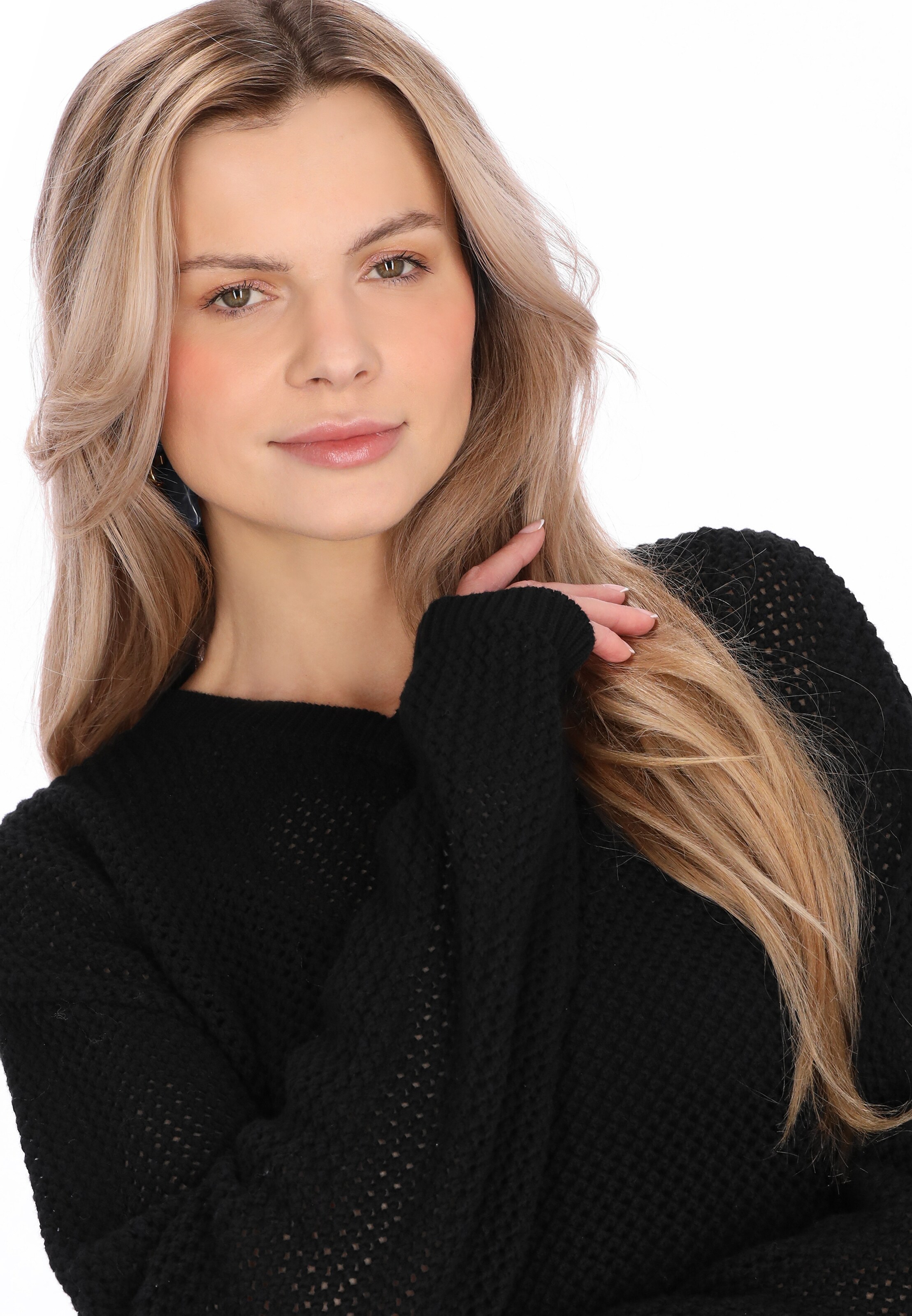 Pull-over Usha en noir