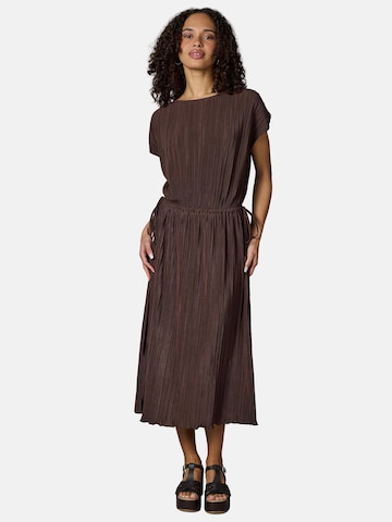 Robe 'Galit' Ragwear en marron : devant