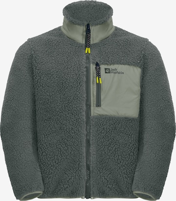 JACK WOLFSKIN Funktionsfleecejacke in Grün: Vorderseite