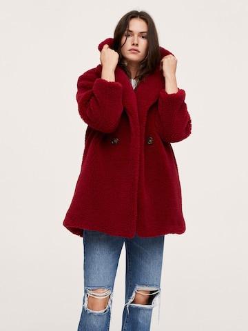 Manteau mi-saison 'Currito' MANGO en rouge : devant