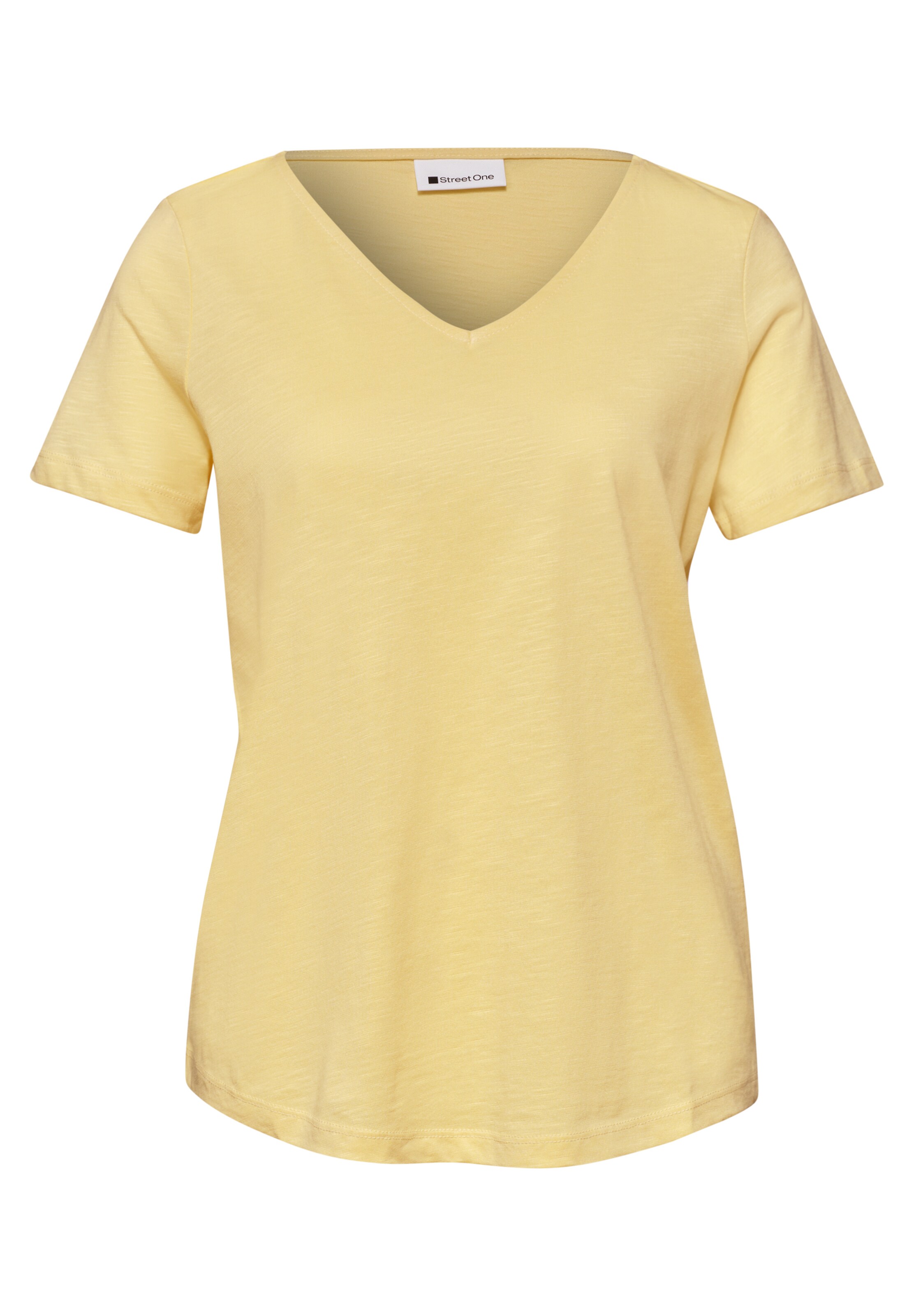 STREET ONE Shirt in Yellow: front